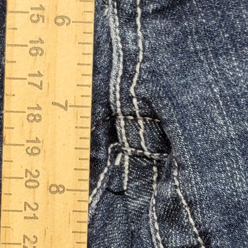 Jeans donna Grace in LA 32X32 vita bassa denim invecchiato borchie ricamate rosa - Foto 9 di 20