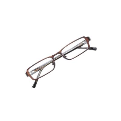 Fossil Kinderbrille Levin Brown Metall Braun OF4029200