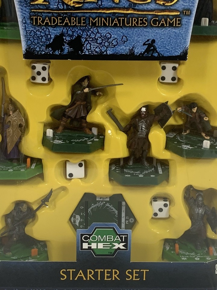 GANDALF BALROG COMBAT HEX TRADEABLE MINIATURES GAME NOBOX NO