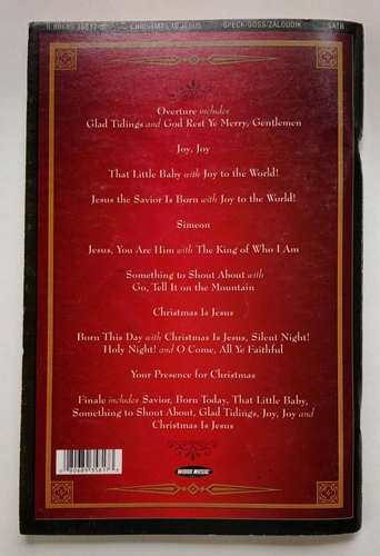 Christmas is Jesus by Mike Speck, Lari Goss, Danny Zaloudik (Word, 2002) - Picture 2 of 6