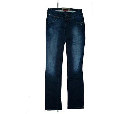 Mavi jeans Julia women's pants stretch low straight leg 36 M W27 L34 used blue top