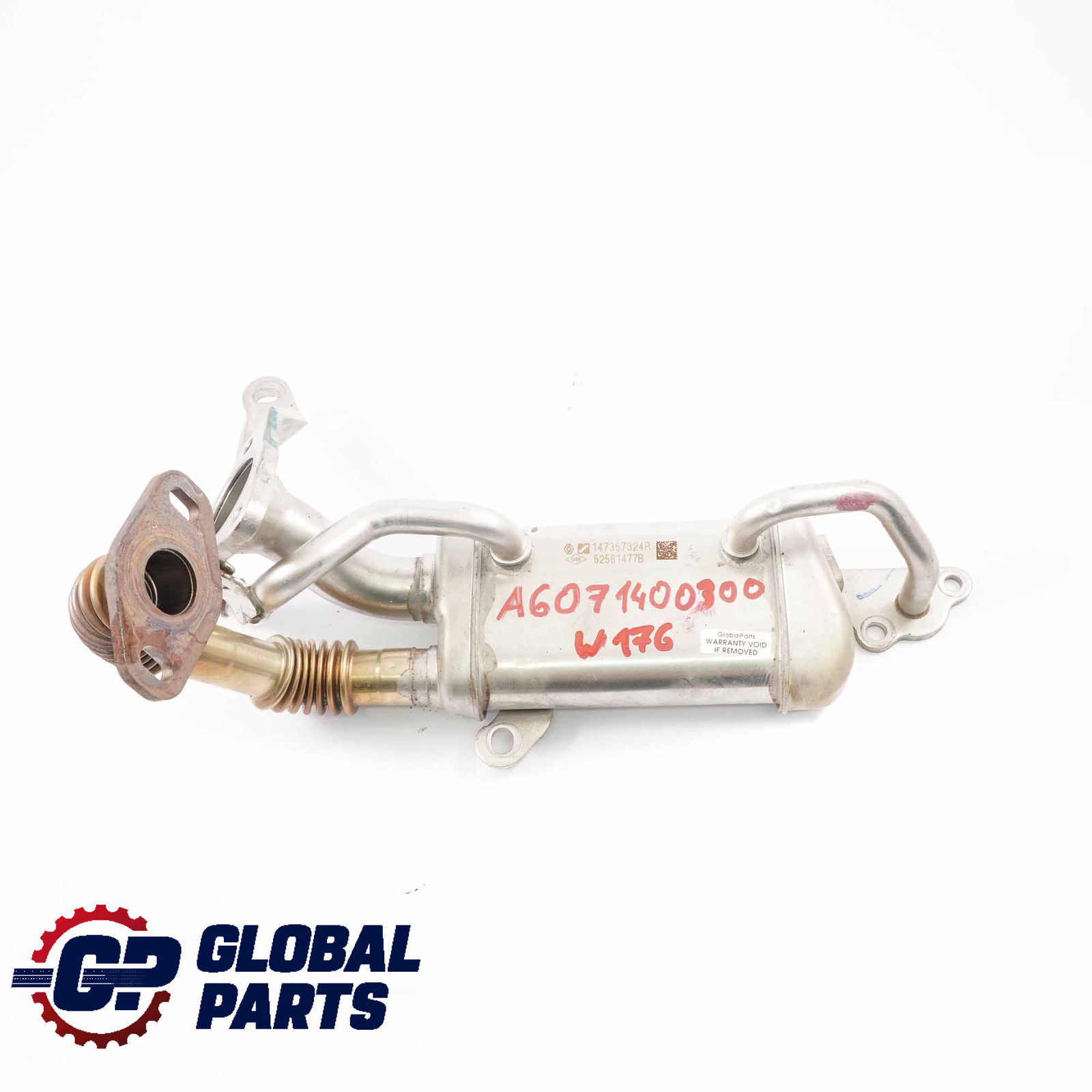 Refrigerador Escape EGR Mercedes W176 W246 Intercambiador Calor OM607 147357324R