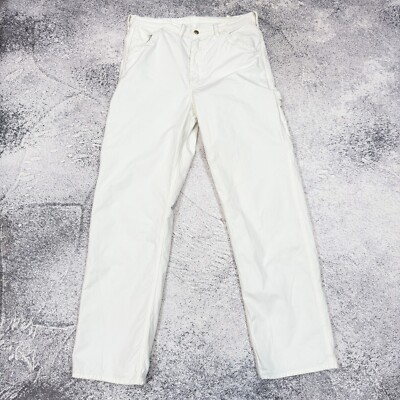 POLO RALPH LAUREN ホワイトスラックス 33/34 ストレッチ スリム フィット チノ パンツ(503926018) | POLO