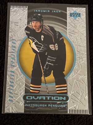 2000-01 UD OVATION SUPERSTAR SPOTLIGHT JAROMIR JAGR PENGUINS