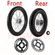 Neumático de llanta delantero 1.6*19 + trasero 1.85*16 para KX100 CRF TTR125 Dirt Pit Bike EE. UU.
