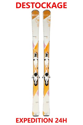 skis femme ROSSIGNOL TEMPTATION 75 PURPLE, woodcore + Look Xpress 10