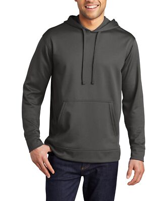 JustBlanks Men's Performance Fleece Pullover Hoodie - JBPC590H