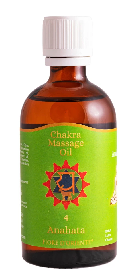Chakra Massageöl. Herz-Chakra (Anahata) - Fiore D' Oriente Sris, 100ml