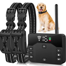 Wireless Electric Dog Fence Pet Containment System Training Shock Collar 850ft