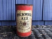 #1 Vintage PICKWICK ALE Flat Top Beer Can (AS-IS)