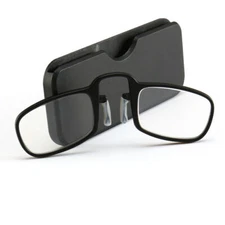 Ultra Thin Reading Glasses Nose Clip Optics Presbyopic +1.0 +1.5 +2.0 +2.5