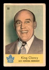 1959 Parkhurst #50 King Clancy AGM ! G/VG X2563270