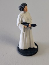 Disney Star Wars Princess Leia Figurine 3.5 inch PVC Toy Loose