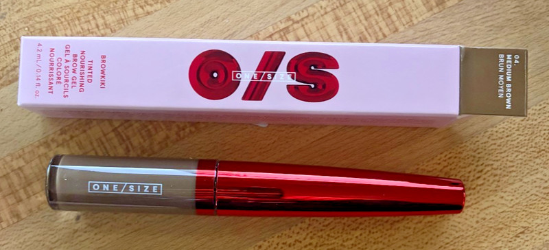 One/Size BrowKiki Tinted Nourishing Brow Gel Full Size 04 MED BROWN