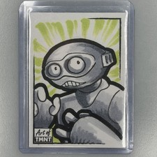 2019 Topps Art of TMNT Sketch Card 1/1 Fugitoid - Artist Rich Sansale