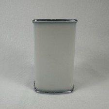 Vintage Dixie Frosted Plastic  Chrome Dual-Size Paper Cup Dispenser
