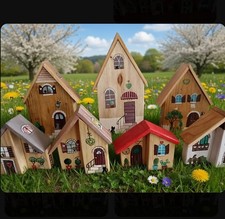 casetta legno misure varie, handmade, decorazioni casa, idea regalo, artigianato