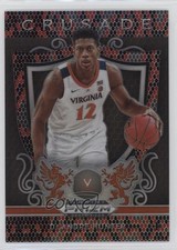 2019 Panini Prizm Draft Picks Crusade Red & Black Snakeskin De'Andre Hunter 0rd2