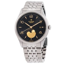 Tudor 1926 Luna Automatic Moon Phase Black Dial Men's Watch