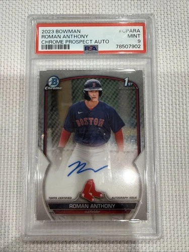 2023 Bowman - Chrome Prospect Autographs Roman Anthony #CPA-RA (AU, RC)