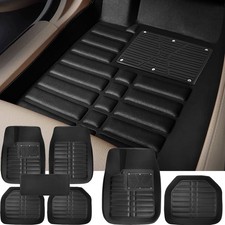 Car Floor Mats For Auto All Weather Faux Leather Waterproof Fits Toyota Models