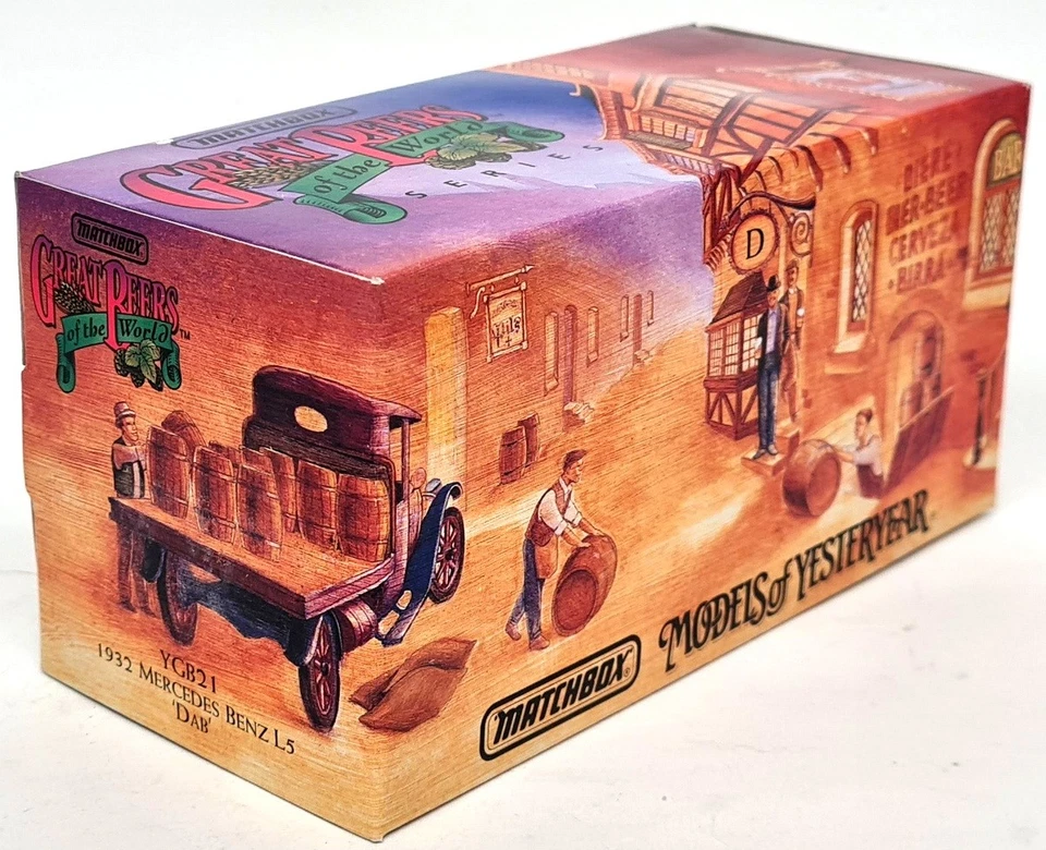 Matchbox Yesteryear 1932 Mercedes Benz L5 Dab Beer YGB21 Diecast Truck - Image 2 of 4