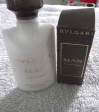 Image of BVLGARI Man Wood Essence Body Lotion & 5ml Travel Size pour homme