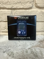 Sega Dreamcast VMU Blue MK-50121 Original Authentic Memory Card BRAND NEW SEALED