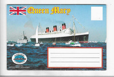 POSTCARD FOLDER-QUEEN MARY-LONG BEACH, CALIFO...