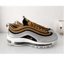 Nike Air Max 97 Sneaker Low Top Silber/Schwar...