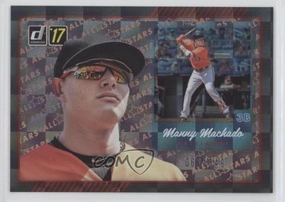 2017 Panini Donruss All-Stars Silver 62/349 Manny Machado #AS-8 gh4