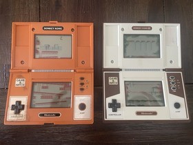 Nintendo Game and Watch Donkey Kong & Donkey Kong II - Multiscreen - Working