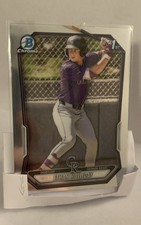2026 Ethan Holliday 1st Bowman Chrome Base #BCP-1 Colorado Rockies
