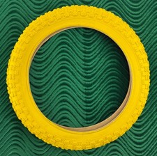 ALTA PERFORMANCE BICYCLE WIRE BEAD 16x 2.125 YELLOW COMP III BMX/FREESTYLE TREAD