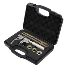 Outside Thread Chaser Kit External Thread Repair Tool with 2 Thread Files 6 