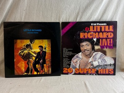 Little Richard Vinyl LP Lot Lifetime Friend & Live 20 Super Hits Soul Rock Roll