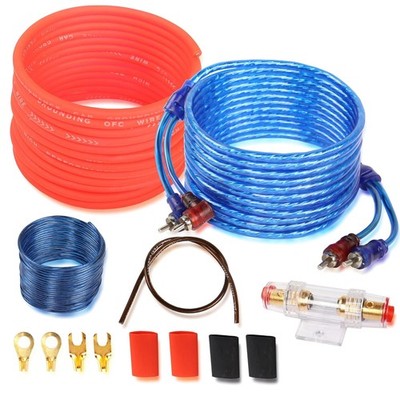 Auto Verstärker Kabel Set Subwoofer Kabel Endstufe Kabel 10 Gauge 1500 Watt