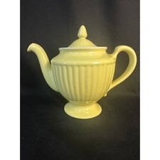 Vintage Hall Los Angeles Style Yellow 6-cup Teapot Made in USA