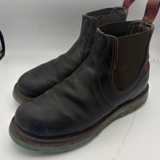 Red Wing 2918 Black Chelsea Vibram Rancher Uk Size 8