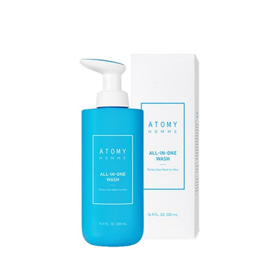 Atomy Homme All-In-One Wash Body Wash&Shampoo for Men 500ml