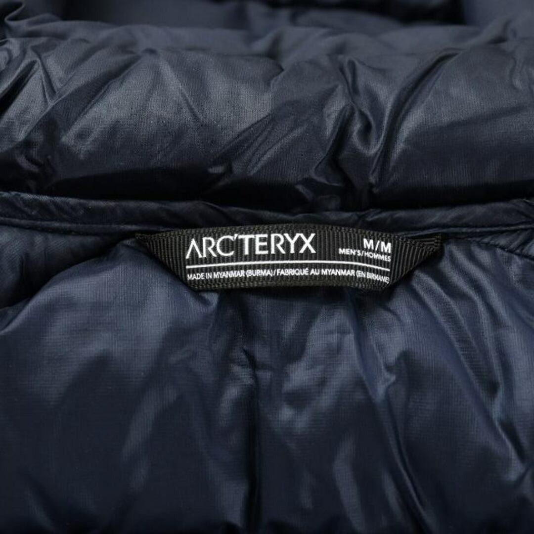Arc'teryx Sorium THORIUM AR JACKET capospalla in nylon ricamato con logo M blu navy usata