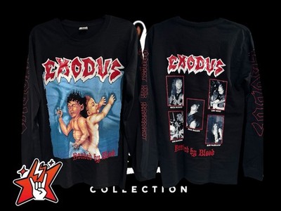 Exodus T-Shirt New Short & Long Sleeve Megadeth Slayer Anthrax Vio-lence