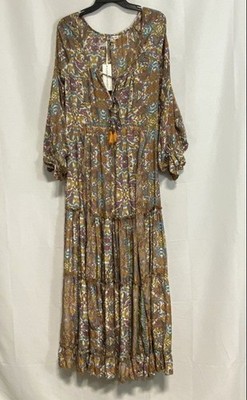 maxi white dresses with sleeves Petal and Pup Colter Long Sleeve Maxi Dress