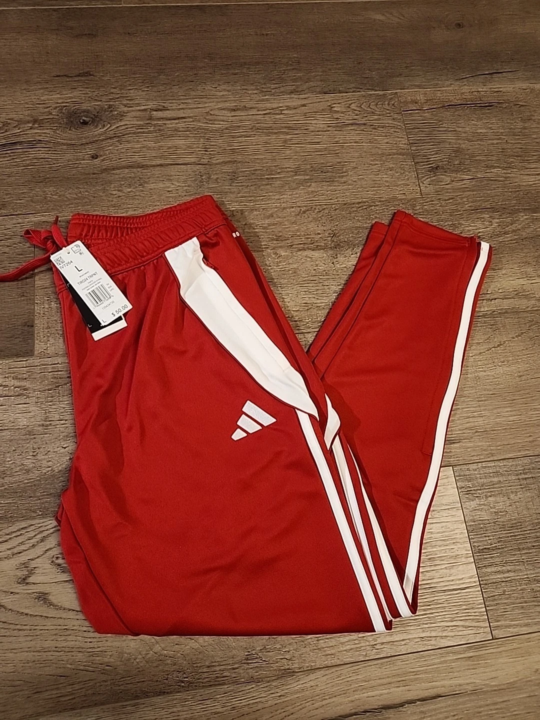 adidas Tiro 24 AEROREADY Zip Pocket Track Pants IV7264 Mens L NWT