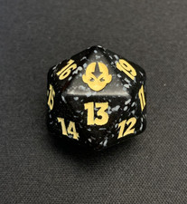 ATLA Avatar - Magic: The Gathering Prelease Dice - D20 Spindown MTG Die - WHITE