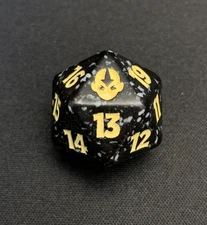 ATLA Avatar - Magic: The Gathering Prelease Dice - D20 Spindown MTG Die - WHITE