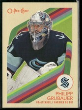 2023-24 O-Pee-Chee #164 Philipp Grubauer Seattle Kraken - Retro Hockey Card