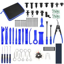 Car Door Trim Removal Tool Pry Panel Dash Radio Body Clip Installer Kit Set 238x Car Door Trim Removal Tool Pry Panel Dash Radio Body Clip Installer Kit Set 238x