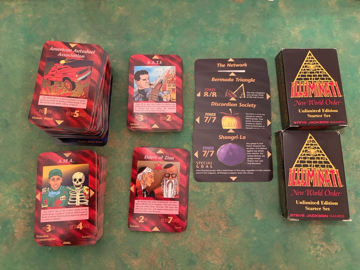Preços baixos em Illuminati New World Order Card Game | eBay