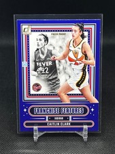 2025 WNBA Donruss Blue Press Proof Franchise Features Caitlin Clark #13